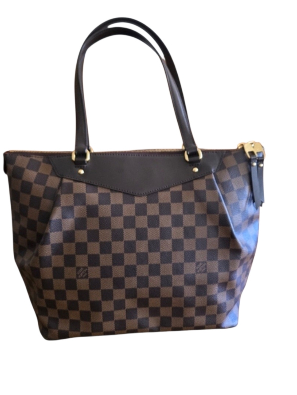 Louis Vuitton Brown Damier Ebene Tote with Peanuts Motifs - Picture 2 of 13